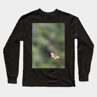 Moth on a Dirty Window Long Sleeve T-Shirt